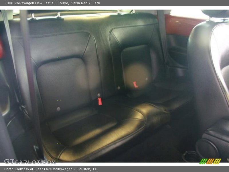 Salsa Red / Black 2008 Volkswagen New Beetle S Coupe