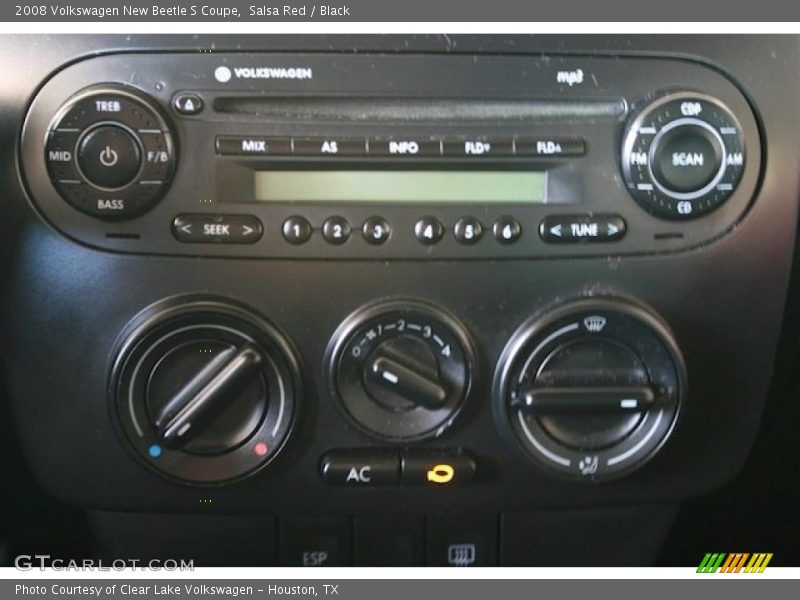 Salsa Red / Black 2008 Volkswagen New Beetle S Coupe