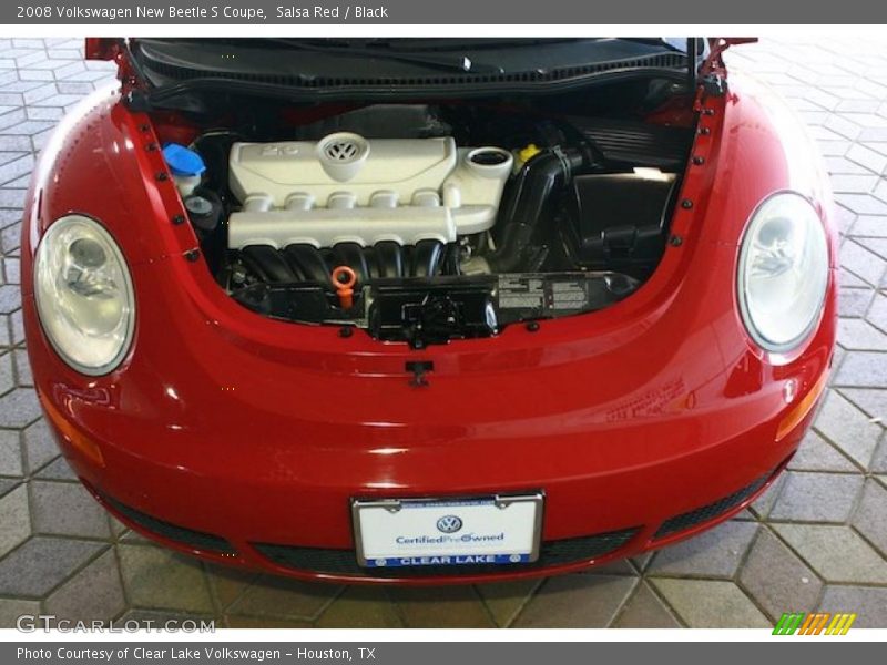 Salsa Red / Black 2008 Volkswagen New Beetle S Coupe