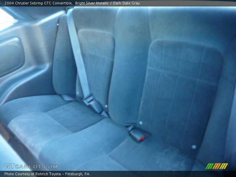 Bright Silver Metallic / Dark Slate Gray 2004 Chrysler Sebring GTC Convertible
