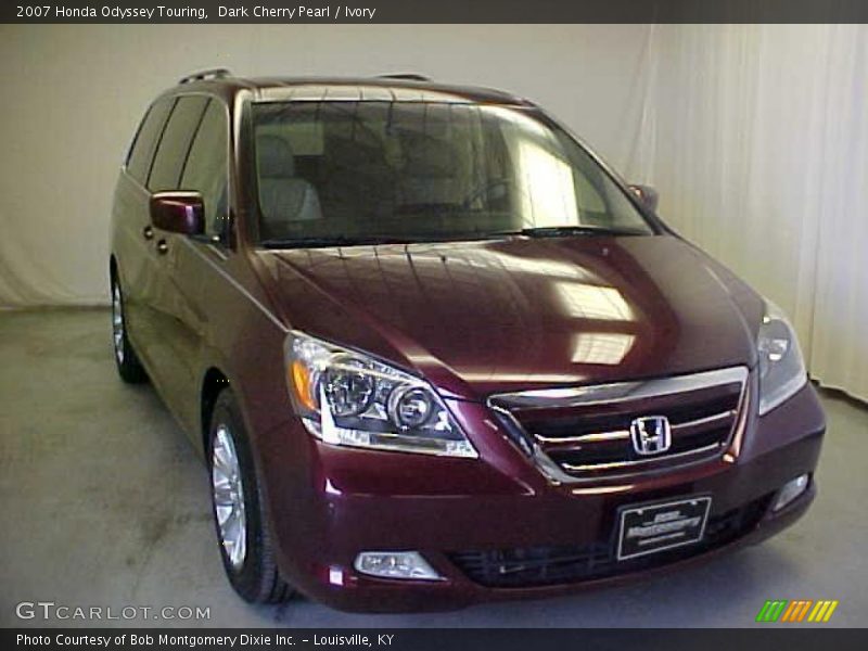 Dark Cherry Pearl / Ivory 2007 Honda Odyssey Touring