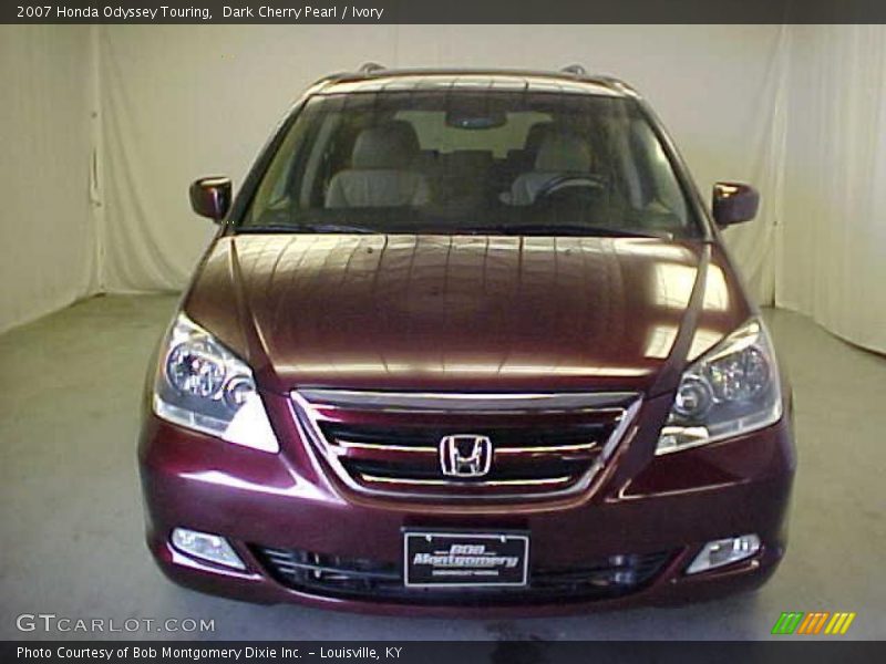Dark Cherry Pearl / Ivory 2007 Honda Odyssey Touring