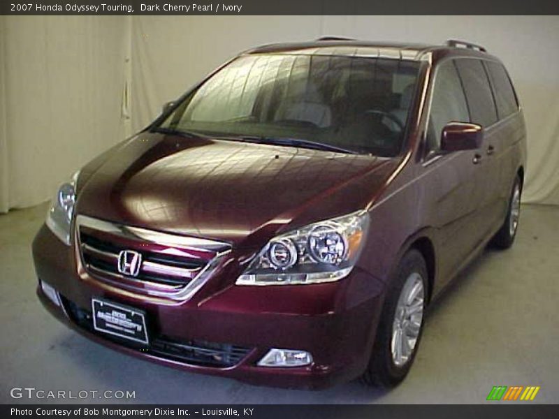 Dark Cherry Pearl / Ivory 2007 Honda Odyssey Touring