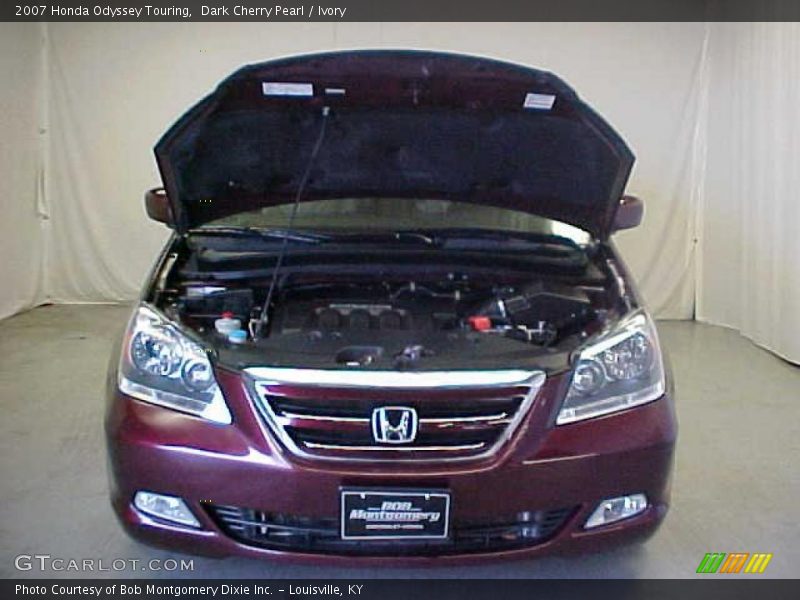 Dark Cherry Pearl / Ivory 2007 Honda Odyssey Touring
