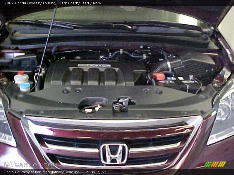 Dark Cherry Pearl / Ivory 2007 Honda Odyssey Touring