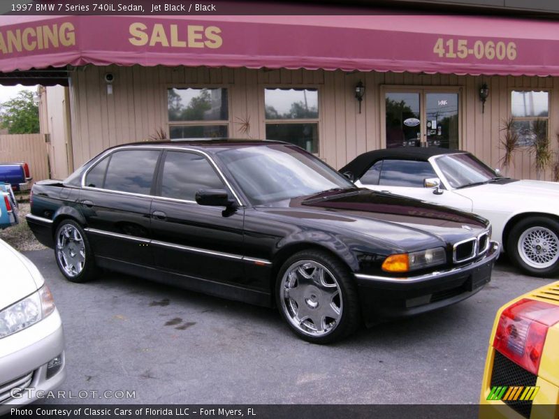 Jet Black / Black 1997 BMW 7 Series 740iL Sedan