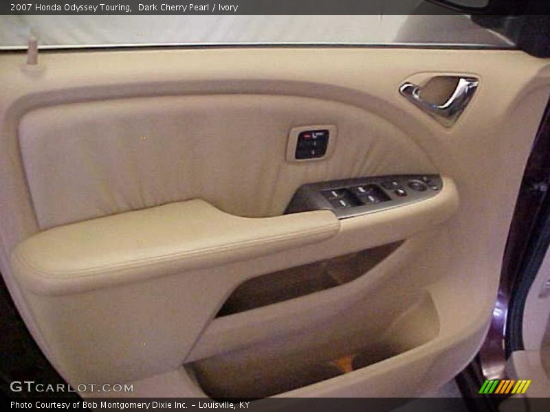 Dark Cherry Pearl / Ivory 2007 Honda Odyssey Touring