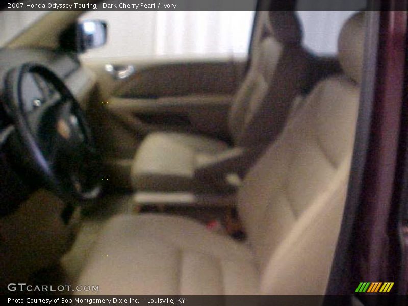 Dark Cherry Pearl / Ivory 2007 Honda Odyssey Touring