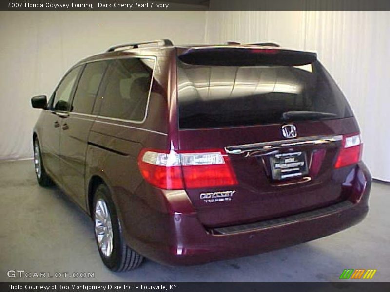 Dark Cherry Pearl / Ivory 2007 Honda Odyssey Touring