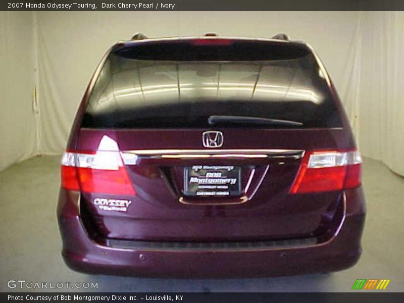 Dark Cherry Pearl / Ivory 2007 Honda Odyssey Touring