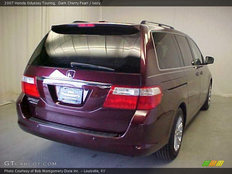 Dark Cherry Pearl / Ivory 2007 Honda Odyssey Touring