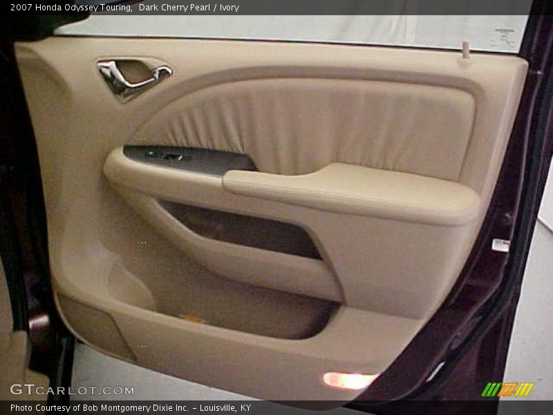 Dark Cherry Pearl / Ivory 2007 Honda Odyssey Touring