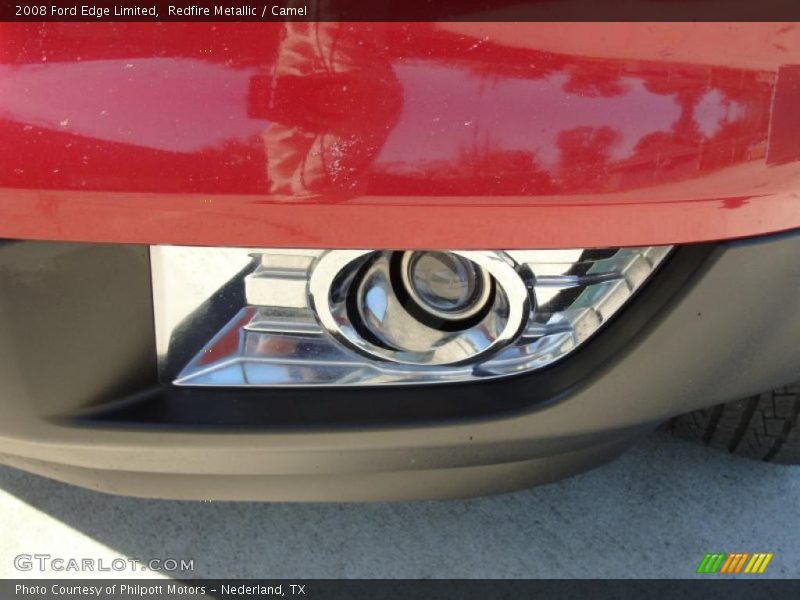 Redfire Metallic / Camel 2008 Ford Edge Limited