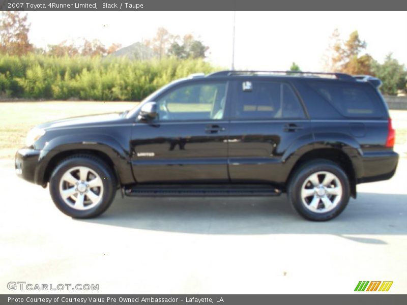 Black / Taupe 2007 Toyota 4Runner Limited