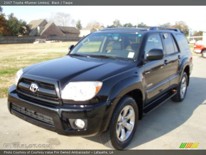 Black / Taupe 2007 Toyota 4Runner Limited