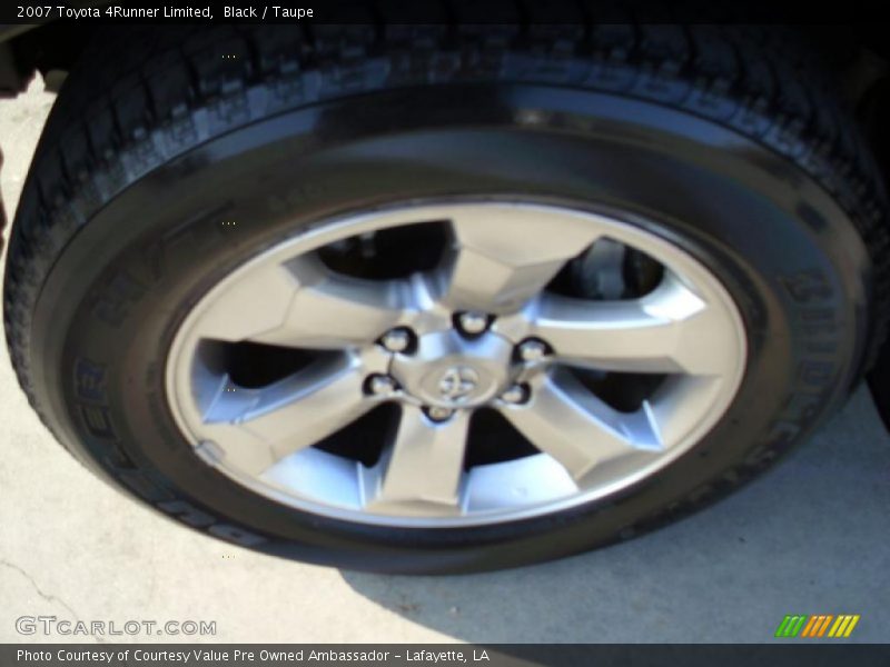 Black / Taupe 2007 Toyota 4Runner Limited