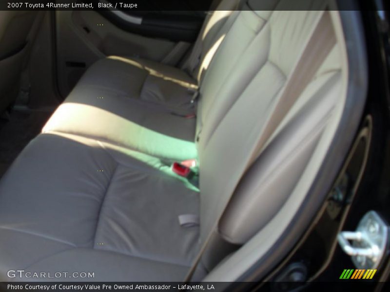 Black / Taupe 2007 Toyota 4Runner Limited