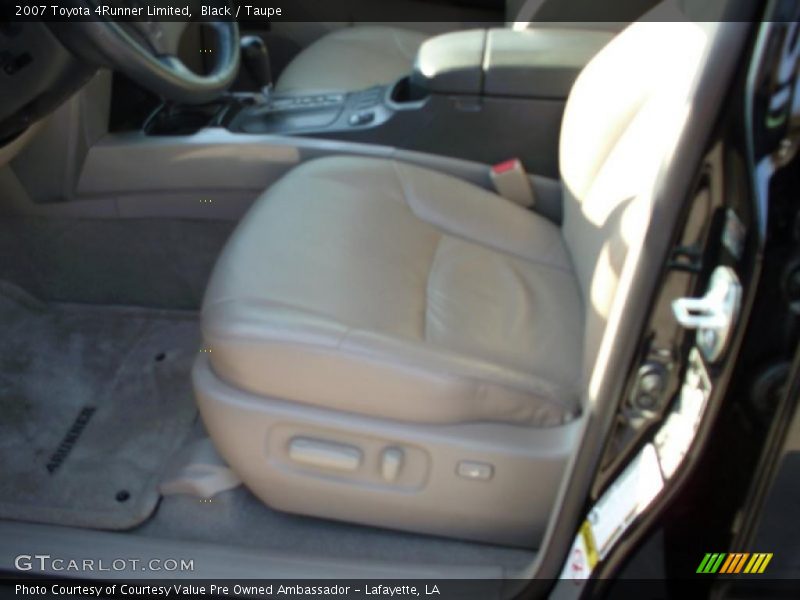 Black / Taupe 2007 Toyota 4Runner Limited