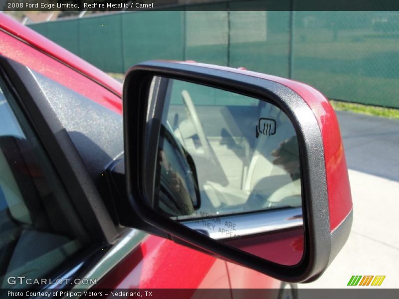 Redfire Metallic / Camel 2008 Ford Edge Limited