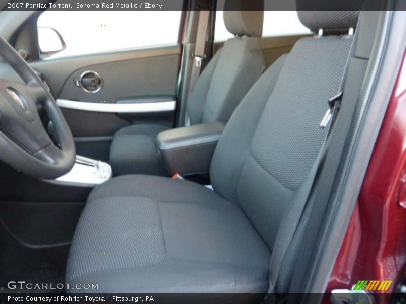 Sonoma Red Metallic / Ebony 2007 Pontiac Torrent