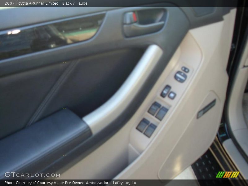 Black / Taupe 2007 Toyota 4Runner Limited