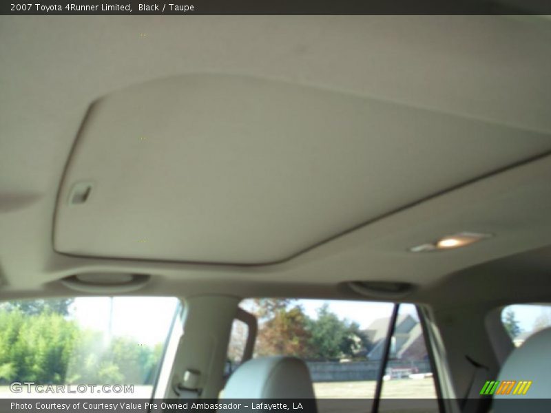 Black / Taupe 2007 Toyota 4Runner Limited
