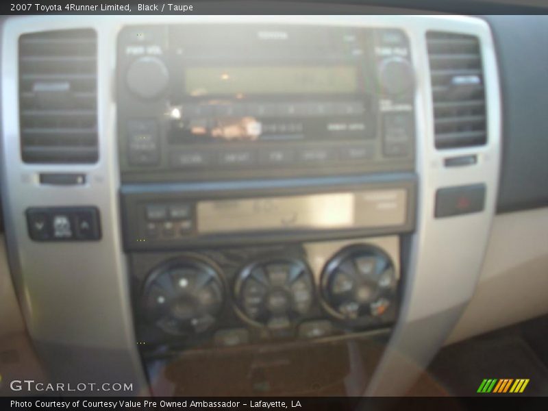 Black / Taupe 2007 Toyota 4Runner Limited