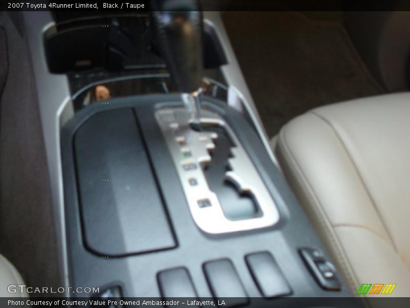 Black / Taupe 2007 Toyota 4Runner Limited
