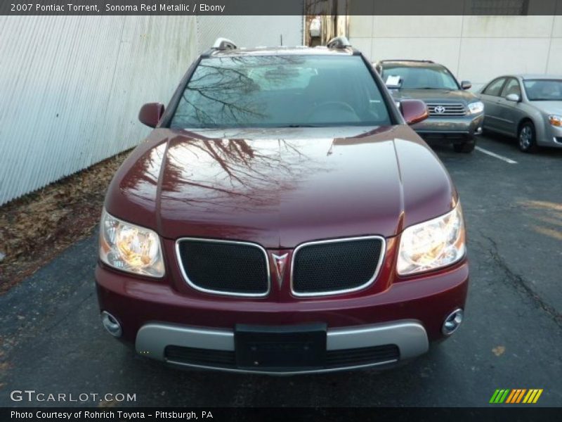 Sonoma Red Metallic / Ebony 2007 Pontiac Torrent