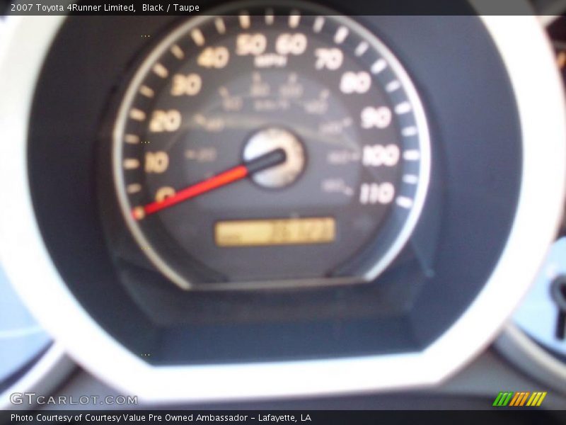 Black / Taupe 2007 Toyota 4Runner Limited