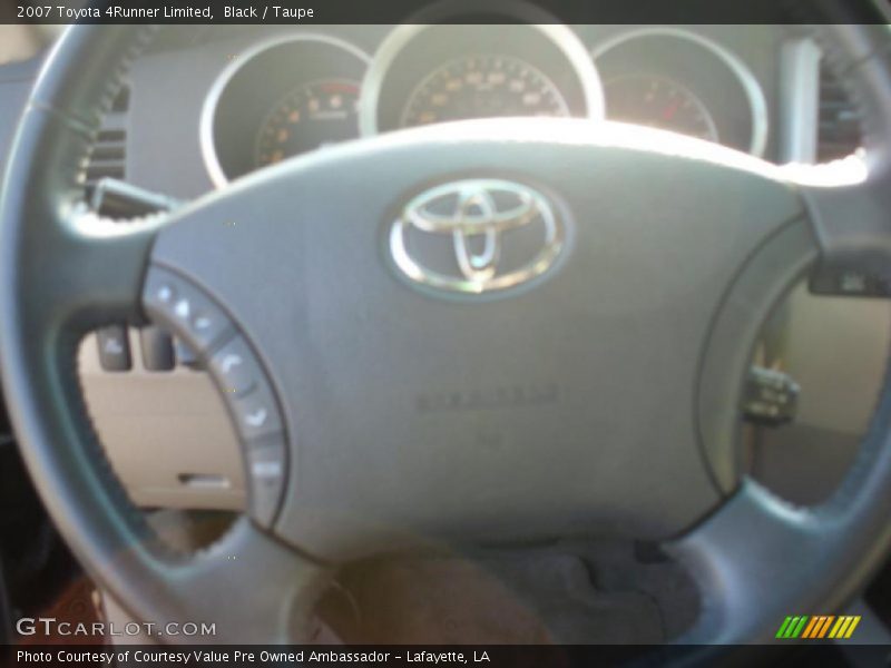 Black / Taupe 2007 Toyota 4Runner Limited
