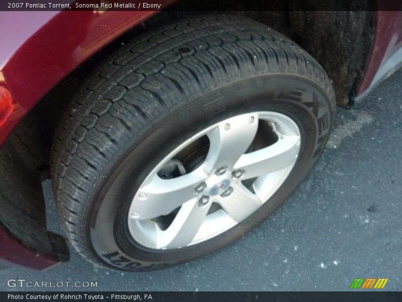 Sonoma Red Metallic / Ebony 2007 Pontiac Torrent