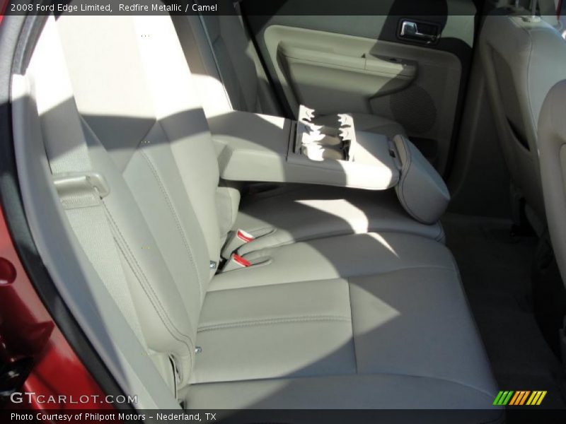 Redfire Metallic / Camel 2008 Ford Edge Limited