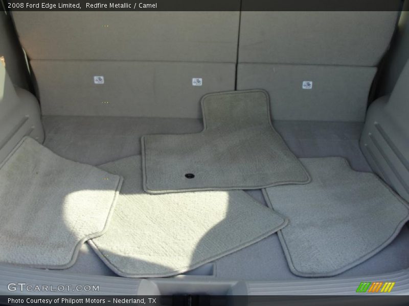 Redfire Metallic / Camel 2008 Ford Edge Limited