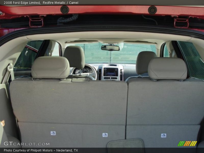 Redfire Metallic / Camel 2008 Ford Edge Limited
