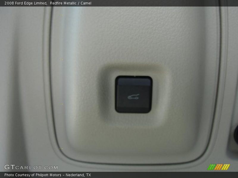 Redfire Metallic / Camel 2008 Ford Edge Limited