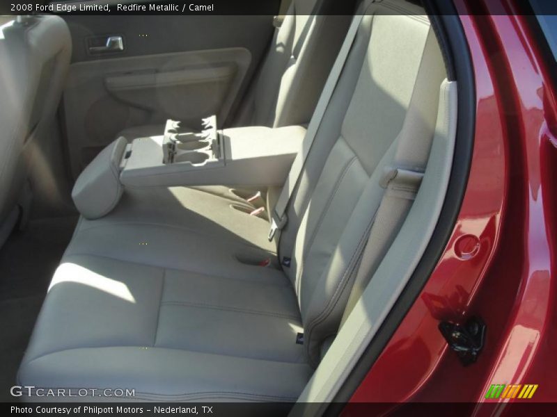 Redfire Metallic / Camel 2008 Ford Edge Limited