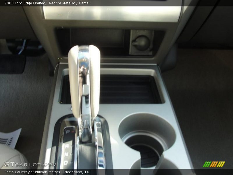 Redfire Metallic / Camel 2008 Ford Edge Limited