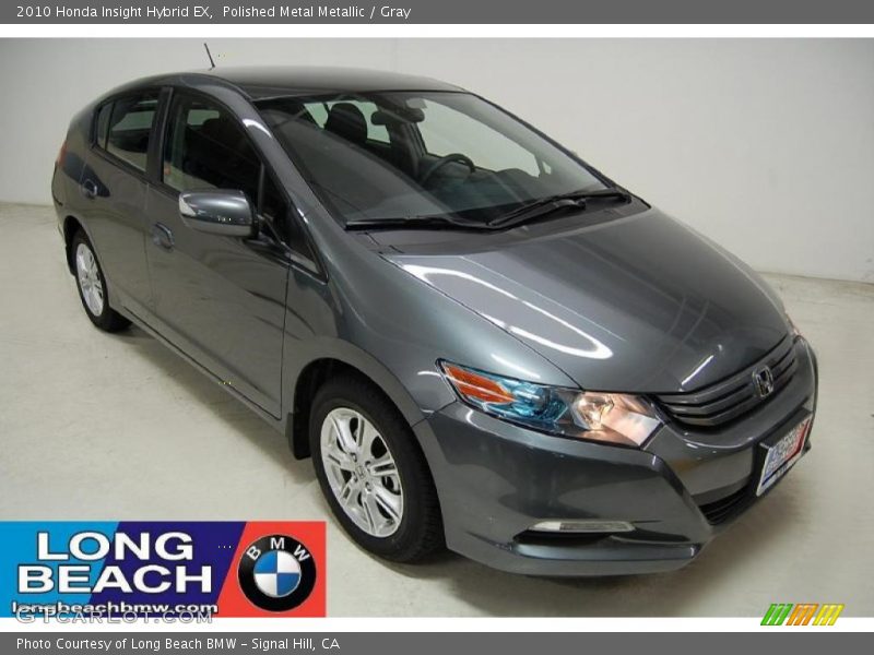 Polished Metal Metallic / Gray 2010 Honda Insight Hybrid EX
