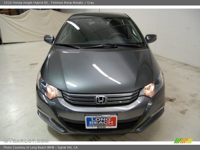 Polished Metal Metallic / Gray 2010 Honda Insight Hybrid EX