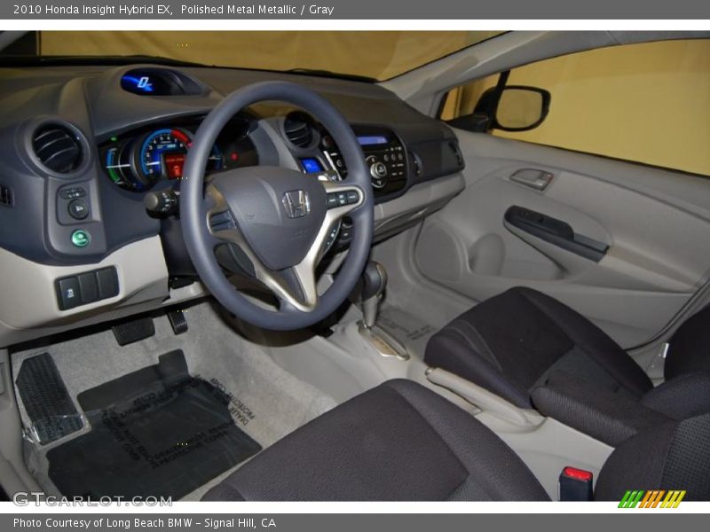 Gray Interior - 2010 Insight Hybrid EX 