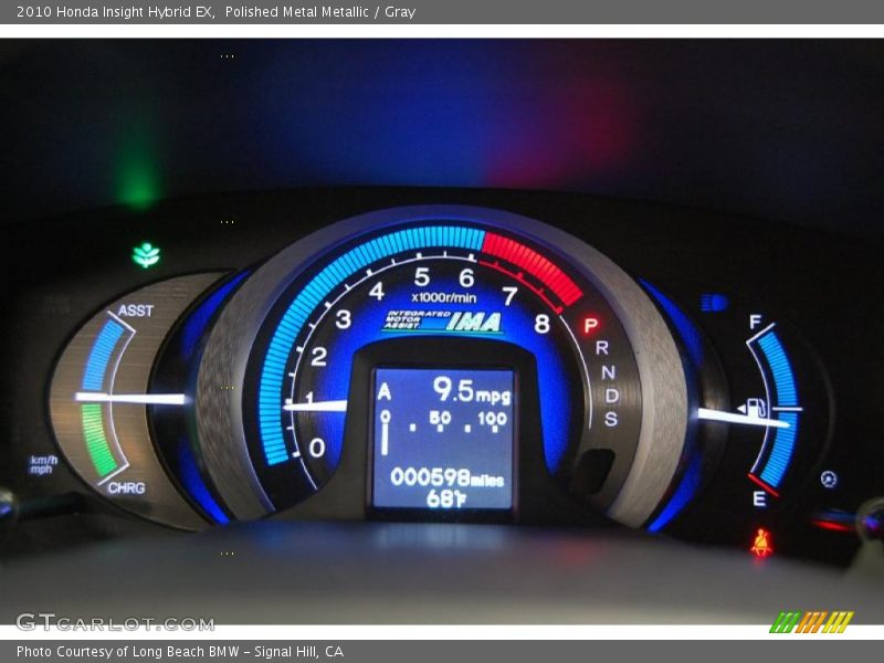  2010 Insight Hybrid EX Hybrid EX Gauges