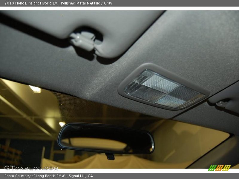 Polished Metal Metallic / Gray 2010 Honda Insight Hybrid EX