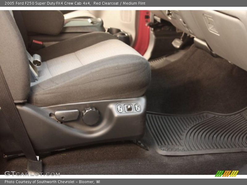 Red Clearcoat / Medium Flint 2005 Ford F250 Super Duty FX4 Crew Cab 4x4