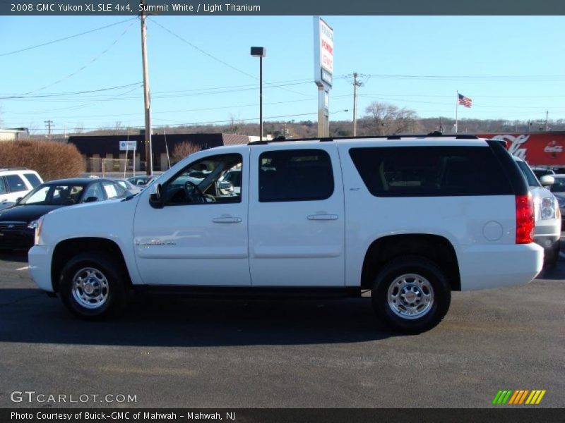 Summit White / Light Titanium 2008 GMC Yukon XL SLE 4x4