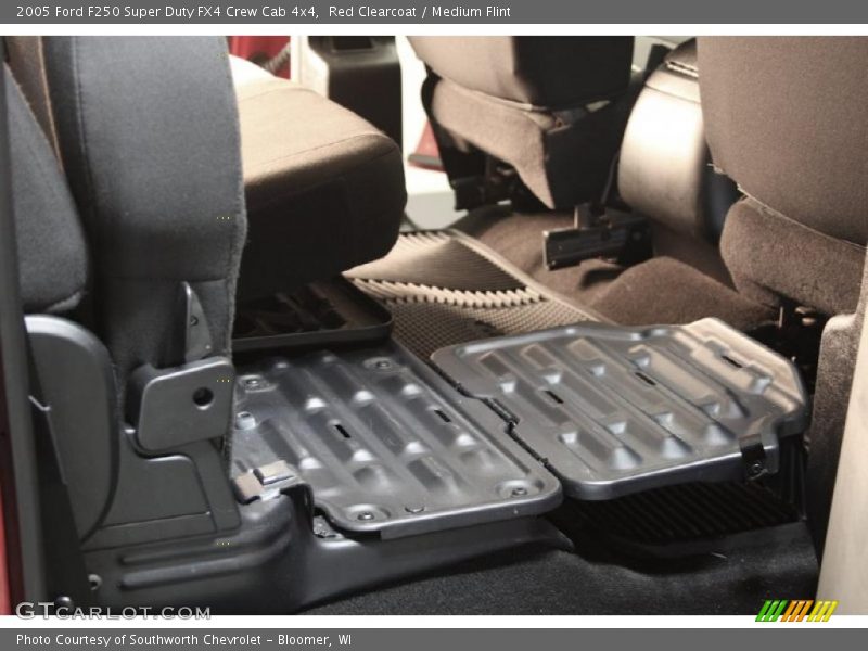 Red Clearcoat / Medium Flint 2005 Ford F250 Super Duty FX4 Crew Cab 4x4