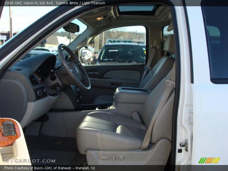 Summit White / Light Titanium 2008 GMC Yukon XL SLE 4x4