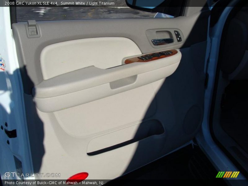 Summit White / Light Titanium 2008 GMC Yukon XL SLE 4x4