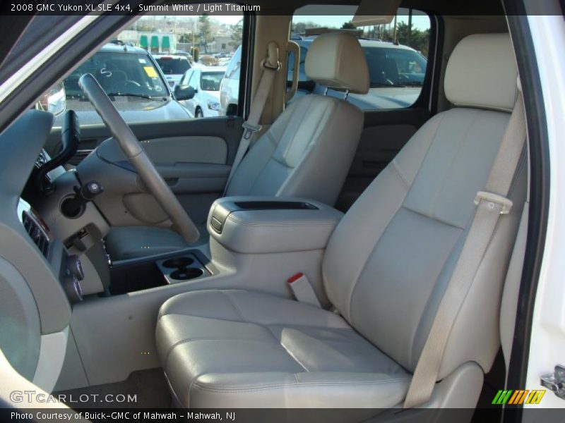 Summit White / Light Titanium 2008 GMC Yukon XL SLE 4x4