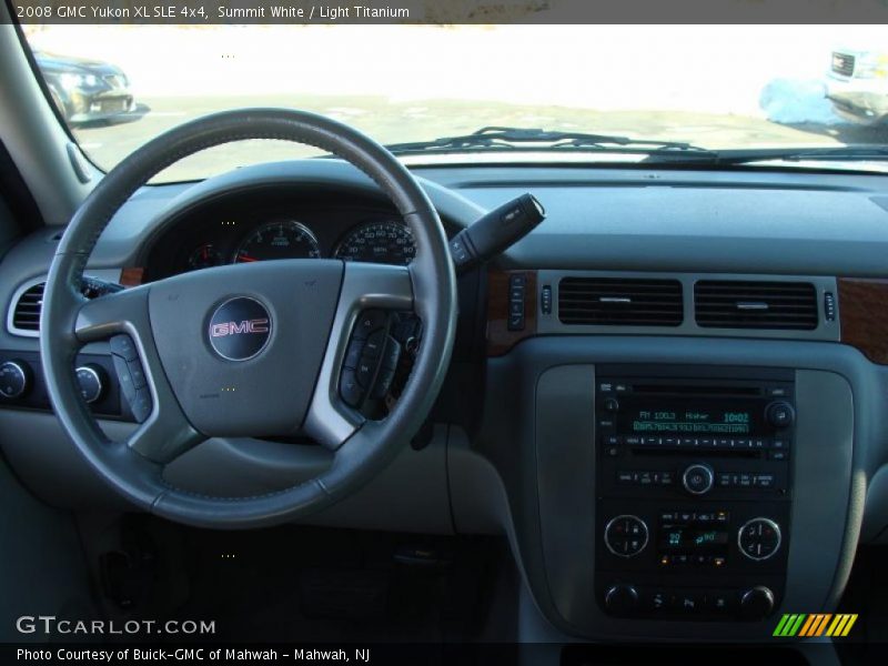 Summit White / Light Titanium 2008 GMC Yukon XL SLE 4x4